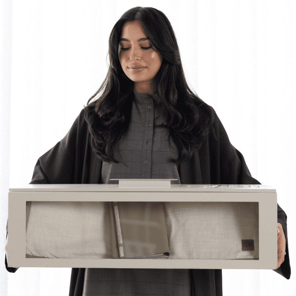 Biege Prayer Set